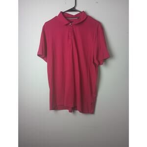 Boss by Hugo Boss Pink Collared Polo Shirt Men's Size XXL Short sleeve